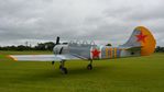 G-YKSZ @ EGTH - 1. G-YKSZ at The Shuttleworth Collection Airshow - featuring LAA 'party in the park.'