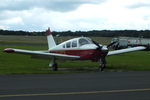 G-AXCA @ EGSX - at the Air Britain fly in - by Chris Hall
