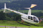 D-HMCR @ EGCW - visitor at Welshpool - by Chris Hall