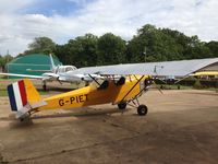 G-PIET @ EGLG - @Panshanger - by Hierome Gautier