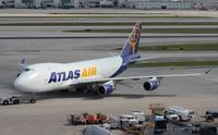 N496MC @ MIA - Atlas 747-400 - by Florida Metal