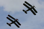 G-BZJV @ EGCW - at the Bob Jones Memorial Airshow, Welshpool - by Chris Hall