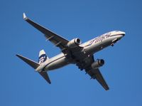 N588AS @ MCO - Alaska 737-800