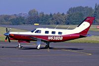 N638DB @ EGMC - Piper PA-46-350P Malibu Mirage JetPROP DLX [4636248] Southend~G 11/10/2008 - by Ray Barber