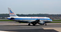 N744P @ KDCA - Taxi for takeoff National Airport - by Ronald Barker