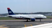 N766US @ KDCA - Taxi National Airport - by Ronald Barker