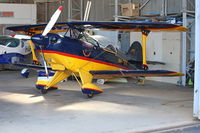 VH-TKV @ YSCN - Camden Airfield - Curtis Aviation Hangar - by Arthur Scarf
