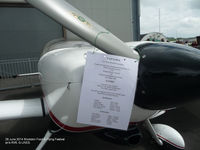 G-UNES @ EGBS - Details of G-UNES displayed at Shobdon 28/6/2014. - by BobH