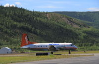 C-FAGI @ CYDA - Taxiing to the terminal at Dawson City, Yukon. - by Murray Lundberg