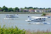 C-FPCG @ YVR - Departure from Fraser River - by metricbolt
