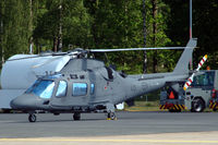 15040 @ ESDF - Agusta Hkp15B helicopter of the Swedish Defense Helicopter Wing at Ronneby Air Base - by Henk van Capelle