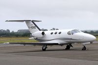 F-HEND @ EGFH - Visiting Ciatation Mustang, Astonjet, Lyon, France, Ex G-ZJET, seen parked at EGFH. - by Derek Flewin