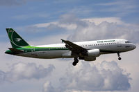 YI-ARA @ ARN - On short final for runway 01L.