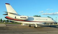 N232QS @ KAXN - Dassault Falcon 2000EX on the ramp. - by Kreg Anderson