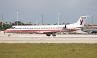 N643AE @ MIA - Eagle E145LR - by Florida Metal