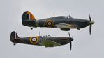 G-CFGJ @ EGTH - 45. N3200 with Shuttleworth's Sea Hurricane, Z7015.