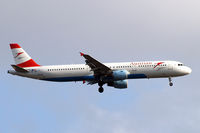 OE-LBC @ EGLL - Airbus A321-111 [0581] (Austrian Airlines) Home~G 01/07/2013. On approach 27L.