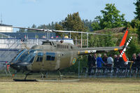 SE-JVB @ ESDF - Agusta-Bell Hkp6B helicopter of the Flygvapenmuseum (Swedish Air Force Museum) at Ronneby Air Base - by Henk van Capelle