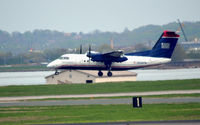 N808EX @ KDCA - Landing National Airport - by Ronald Barker