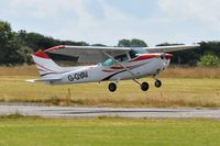 G-GYAV @ EGFH - Visiting 172N arriving Runway 28. - by Roger Winser