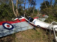VH-UPD @ YSCH - Image of VH-UPD crashed near Coffs Harbour airport (YSCH) - by George Brown