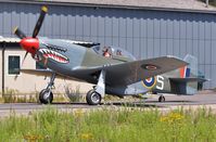 N167F @ EGHH - Taxiing to depart after repaint to RAF colours - by John Coates