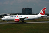 OK-MEI @ ESSA - Taxiing in to Terminal 2. - by Anders Nilsson