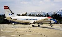 120 @ LGTT - Grumman G-159 Gulfstream I [120] (Greek Air Force) Dekelia-Tatoi~SX 02/04/1998 - by Ray Barber