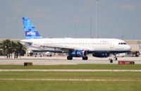 N729JB @ PBI - Jet Blue A320 - by Florida Metal
