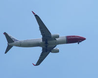 LN-DYT - Aircraft on eastern approach to London Gatwick - over Newchapel, Surrey, UK - by Neil Henry