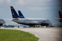 N531AU @ LAL - 1989 Boeing 737-3B7, N531AU at Lakeland Linder Regional Airport, Lakeland, FL - by scotch-canadian