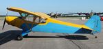 N4643M @ KAXN - Piper PA-11 Cub Special on the line. - by Kreg Anderson