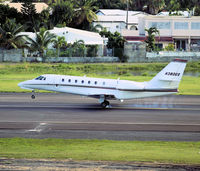 N380QS @ TNCM - N380QS