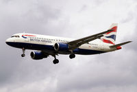 G-BUSE @ EGLL - Airbus A320-111 [0017] (British Airways) Heathrow~G 31/08/2006. On finals 27L. - by Ray Barber