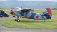 LY-MHC @ EDQD - Antonov An-2 Bayreuth Airport - by flythomas