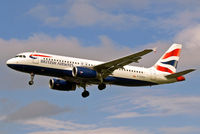 G-EUUH @ EGLL - Airbus A320-232 [1665] (British Airways) Heathrow~G 01/09/2006. On finals 27L. - by Ray Barber