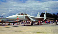 76-0124 @ EGVI - McDonnell Douglas F-15B Eagle [187] (United States Air Force) RAF Greenham Common~G 26/06/1977 - by Ray Barber