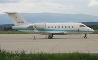 YR-DIP @ LOWG - Eurojet Romania Canadair Challenger 604 - by Andi F