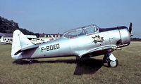 F-BOEO @ LFFQ - North American T-6G Texan [182-635] La Ferte Alaise~F 16/07/1982