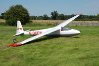 G-DCEW @ X3SI - G-DCEW 'CEW' at Seighford 22.7.12 - by GTF4J2M