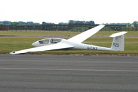 G-CJKZ @ EGXW - G-CJKZ 'R25' at Waddington airshow 4.7.09 - by GTF4J2M
