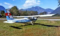 HB-EPL @ LSZD - Partenavia P.66B Oscar 150 [39] Ascona~HB 27/09/1984