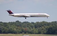 N912DL @ DTW - Delta MD-88 - by Florida Metal