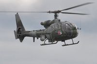 ZB679 @ EGFH - Visiting Army Air Corps helicopter. Unit not known. - by Roger Winser