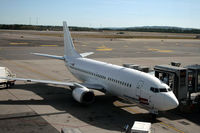 LN-KKW @ ENGM - LN-KKW now all White, except for the Norwegian titles. - by Erik Oxtorp