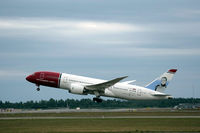 EI-LND @ ENGM - EI-LND taking off, OSL - by Erik Oxtorp