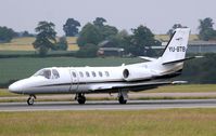 YU-BTB @ EGGW - Departing Luton on a hazy day - by G TRUMAN