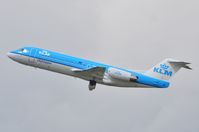 PH-KZE @ EGSH - Taking off from Norwich. - by Graham Reeve
