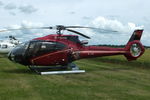 G-KAAZ @ EGBT - ferrying race fans to the British F1 Grand Prix at Silverstone - by Chris Hall