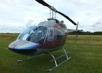 G-JETX @ EGBT - ferrying race fans to the British F1 Grand Prix at Silverstone - by Chris Hall